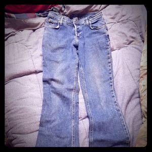 Womens Wrangler button fly sz9 jeans